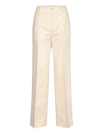 Filippa K Relaxed Straight Cotton Linen - Cream - 34