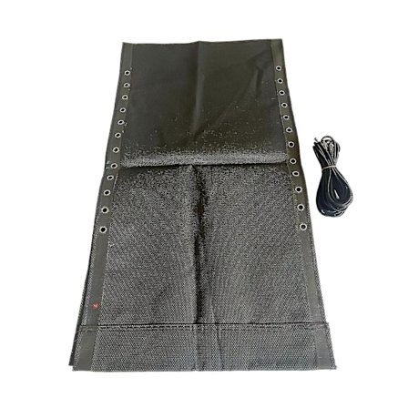 Erstatningsstoff til stol med tau-tilbehør, kompatibel med sammenleggbare hagestoler [kk]