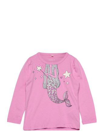 Nmfluiava Ls Top Camp Pink Name It