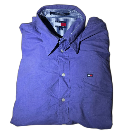 Lila skjorta från Tommy Hilfiger