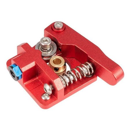 3D-skrivartillbehör, metallextruder, röd metallextruder, lämplig för Cr-10 och Ender Seri