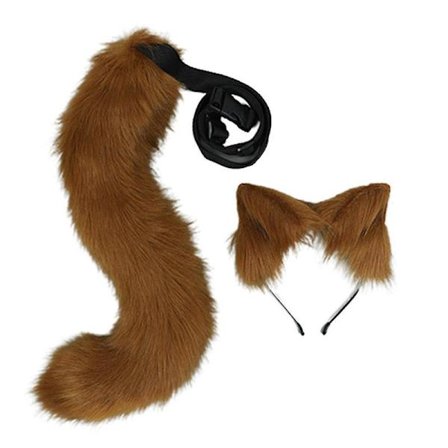 Anime Animal Headband And Tail Costume Anime Party Cat Cosplay Costume