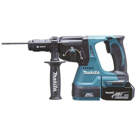 Makita DHR243RTJ Borhammer med batteri og lader, Maskiner