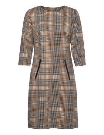 Frcecheck 1 Dress Brown Fransa