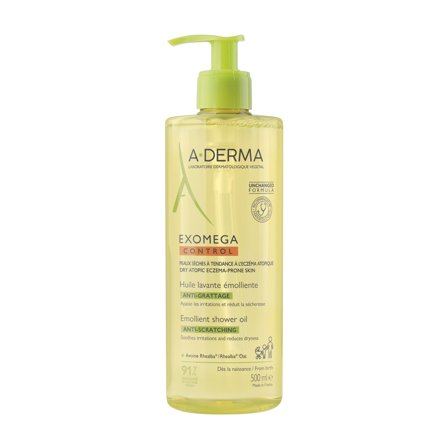 Aderma OLIO LAVANTE EMOLLIENTE ANTI-GRATTAGE 500ml - Olio Bagno