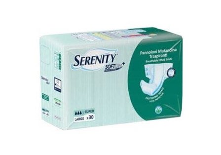 Serenity Pannolone Mutandina sd Sensitive Super Taglia l 30 Pezzi
