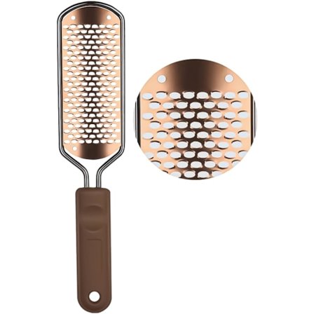 Fodfil, professionel aftagelig fodfil i rustfrit stål til fodpleje, fod callusfjerner, fodskraber, fjerner af hård hud