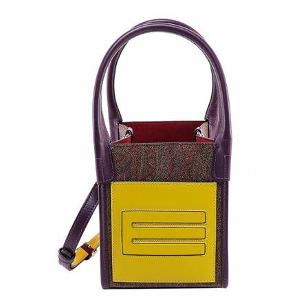 Etro, Shoulder Bag 1N8148629 Paars, Dames, Maat:ONE Size