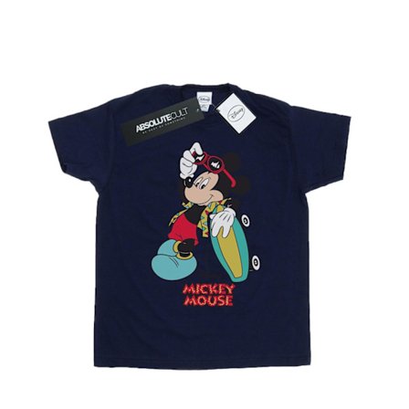 Disney Boys Mickey Mouse Skate Dude T-shirt 12-13 år Marinblå