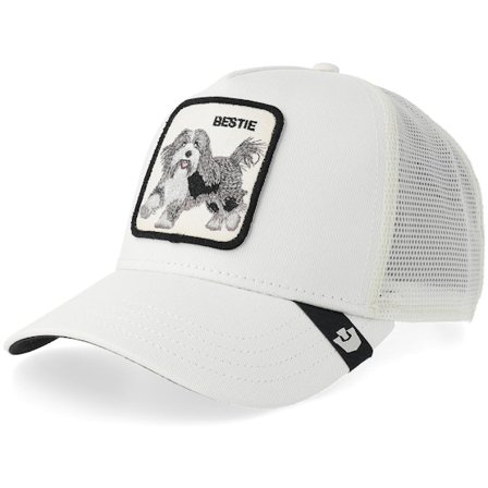 Goorin - White trucker Caps - Bestie Dust A-frame Trucker @ Hatstore