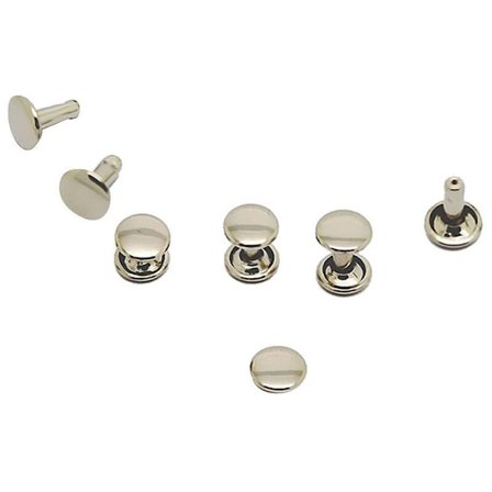 100 st DIY Nitar Metall Nitar Spets - Silver