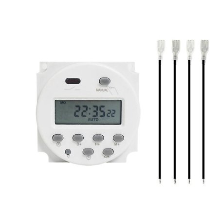 Office Countdown Time Off Cycle Switch Small On Off Timer Kitchen Arbetsrum Vit