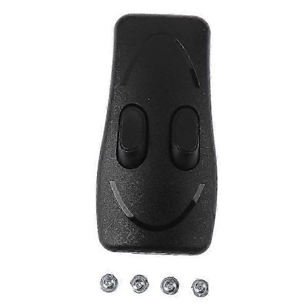 Lampe Dobbel Kontroll Bryter Gulvlampe Bordlampe Trykknappbrytere