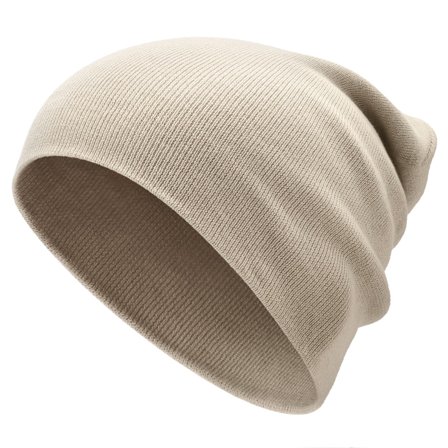 Kyler Kite | Czapka w kolorze złamanej bieli z lekkiej, organicznej bawełny dla mężczyzn - Czapki typu beanie