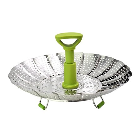 Ruostumattomasta teräksestä valmistettu höyrytyskori, 9'' ruostumattomasta teräksestä valmistettu höyrystin