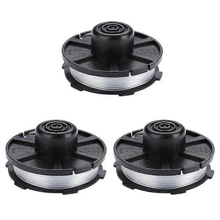 3 stk. kompatible for Makita Akkusense gressklipper spoletråd snelle reservedel, 196146-9 / 195858-1