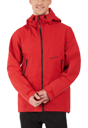 Didriksons Basil Jacket Jackor Herr Röd L