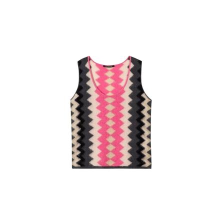 Luisa Cerano Vest , Roze , Dames , Maat: M