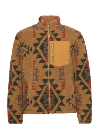Printed Fleece Brown Revolution