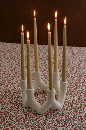 Jotex - Vegglysestake Hvit - LUCIA - Kjøp Lysestaker hos Jotex