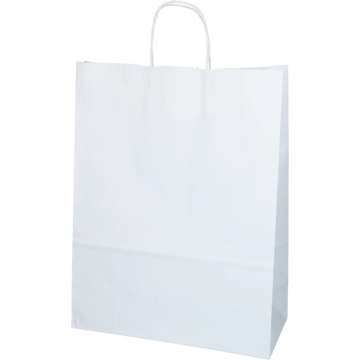 Papirpose hvit 32x12x41cm