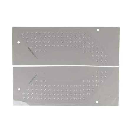 Beschermingsstickers OneDesign Bubbles Rechts+Links 310x114mm - Yamaha T-MAX 500 2004-2006