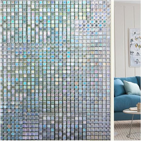 Translucent Non-Adhesive Anti-Glare Elektrostatisk Vinduesfilm