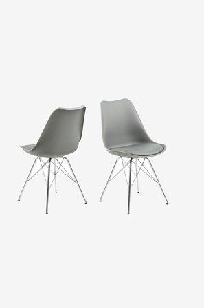 NORDFORM - Eris ruokailutuoli 4-pack - Harmaa - Tuolit - - Homeroom