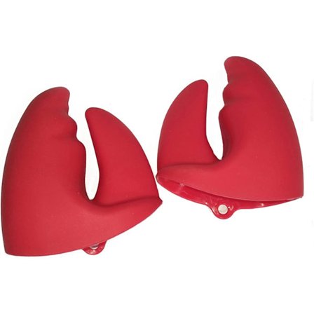 Silikonovne votlovke Set od 2, Škare škampi Rukavice otporne na toplinu Silikonske rukavice za pećnicu