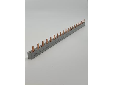 Elkutec Samleskinne stift S2/10 L1-L2 10mm2 20 Mod