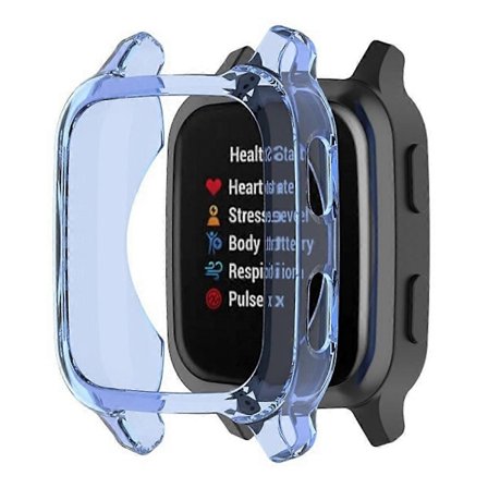 för Garmin Venu Sq / Venu Sq Music / Venu Sq 2 / Venu Sq 2 Music TPU Klockramsskydd Hollow-Xin