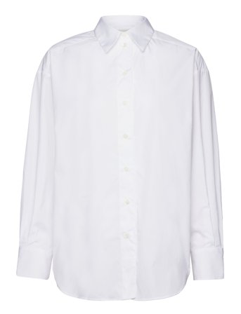 House Of Dagmar Classic Cotton Shirt - White - XS