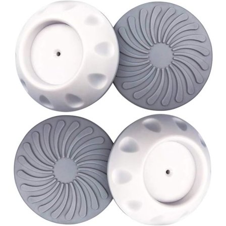 4 stk. vægbeskyttere, vægbeskyttere til babygitter, tryk beskytter væggen, ingen boring nødvendig