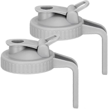 Mason Jar Tud Til Bredmundede Mason Glas, Lufttæt Mason Jar Kande Flip Låg Med Håndtag