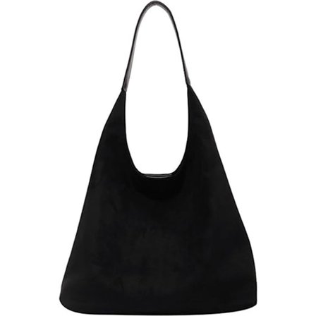 Vintage Skulderveske for Kvinner Svart Håndveske Mote Tilbehør