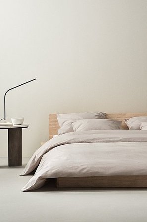 Jotex - Påslakanset Dubbelsäng Ekologisk Beige ZACK - Köp Dubbelsäng hos Jotex