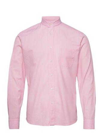 Slim Fit Casual Lightweight Twill Shirt Pink Eton