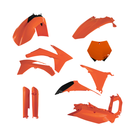 Acerbis Full Plastic Kit - KTM 125 SX 2011-2011