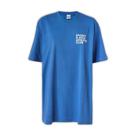 Sporty & Rich, T-Shirts Niebieski, Mężczyzna, Rozmiar: M