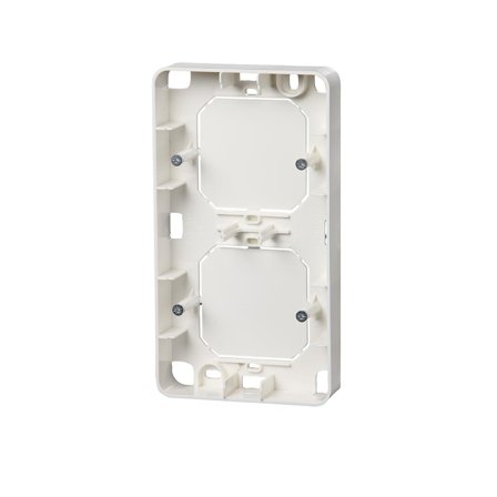 ABB 2552R-212 Forhøyningsramme utenpåliggende, IP20 2 rom, Strømbrytere & vegguttak