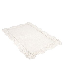 Bomullsmatta Jazz Off-white - 60x90 cm - Fondaco