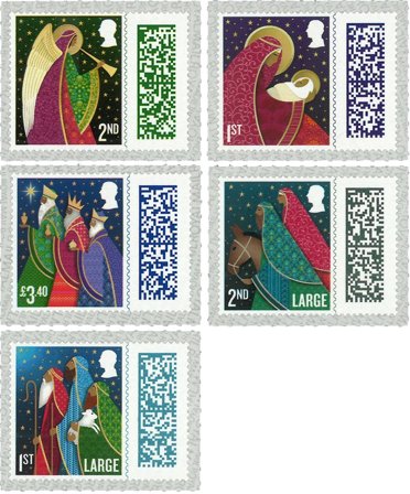 England - Julen 2025 - Postfrisk sæt 5v