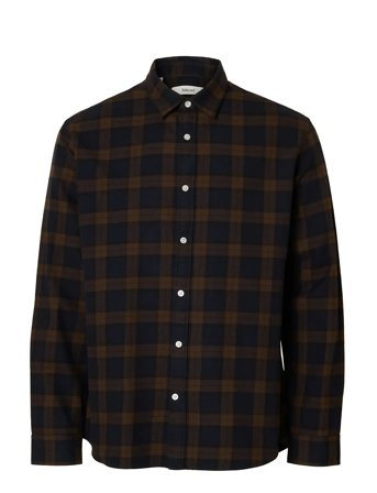 Selected | Slmregclaus Noah Brush Twist Sht Ls Noos | M