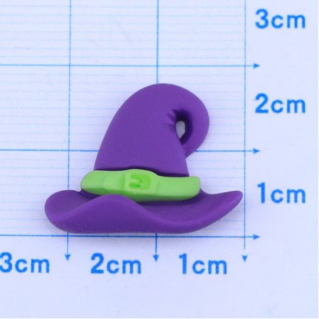 20 kpl Halloween Pumpkin Figurine 3D Resin Flat HAT HAT