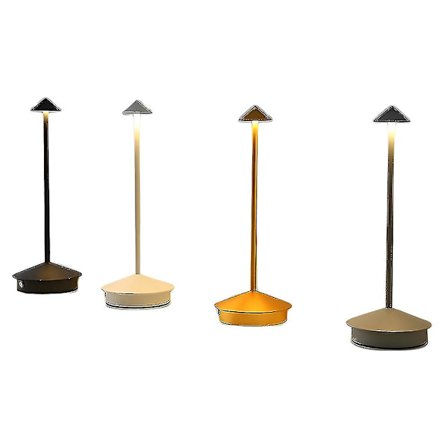 Uppladdningsbar bordslampa Creative Dining Touch Led Hotel Bar Coffee Pina Pro Bordslampa Lampada Da Tavolo Dekorativ skrivbordslampa