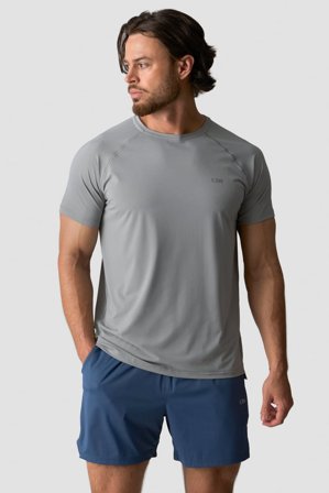 ICANIWILL - Workout Melange T-shirt Men Utlimate Grey - Herren - ICIW