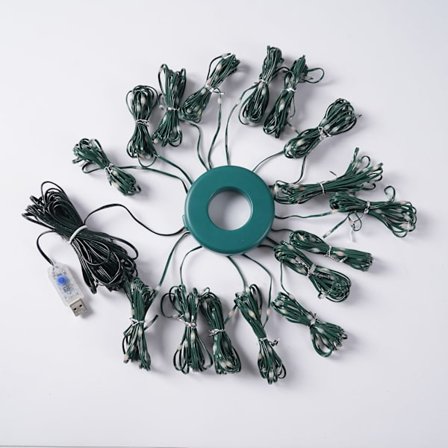 Julgransdekorationsljus Slinga Trädgård Layout Vattenfallsljus Fest Camping Atmosfär Ljus LED Vattenljus