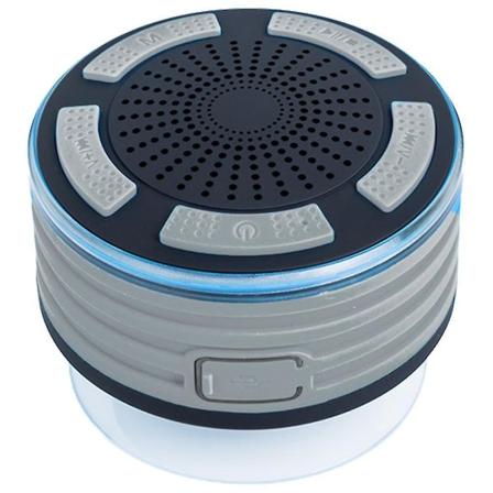 Bluetooth Kannettava vedenpitävä suihkuradio Hb valaistus iskunkestävä, pölytiivis langaton suihkuradio imukupilla, täydellinen uima-altaalle, 