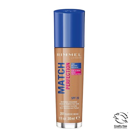 Rimmel Match Perfect Foundation, Makeup, Ansigt, Foundation
