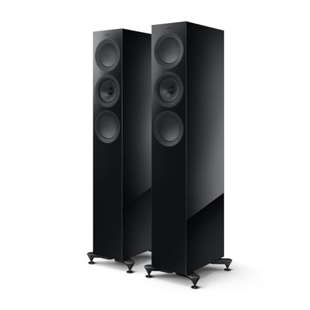 KEF R5 Meta Lattiakaiutin - Musta